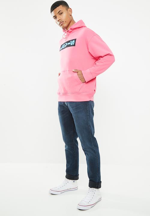 Levi’s® - Oversized graphic hoodie boxtab po - pink