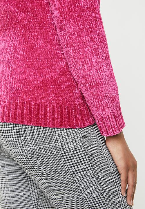 Jacqueline de Yong - Long sleeve pullover - pink