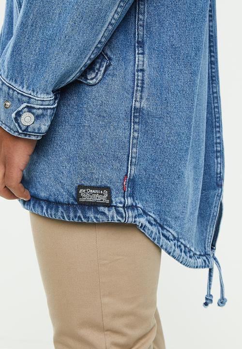 Levi’s® - LW fishtail parka - blue