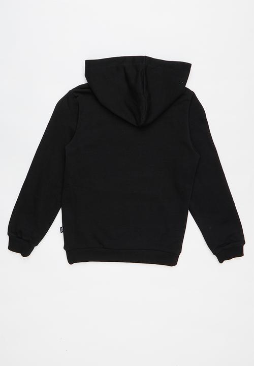 PUMA - ESS logo hoodie  - black