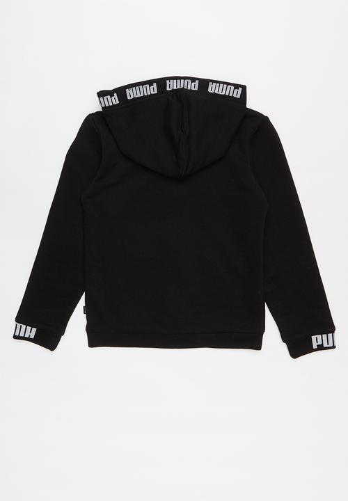 PUMA - Amplified hooded jacket - black