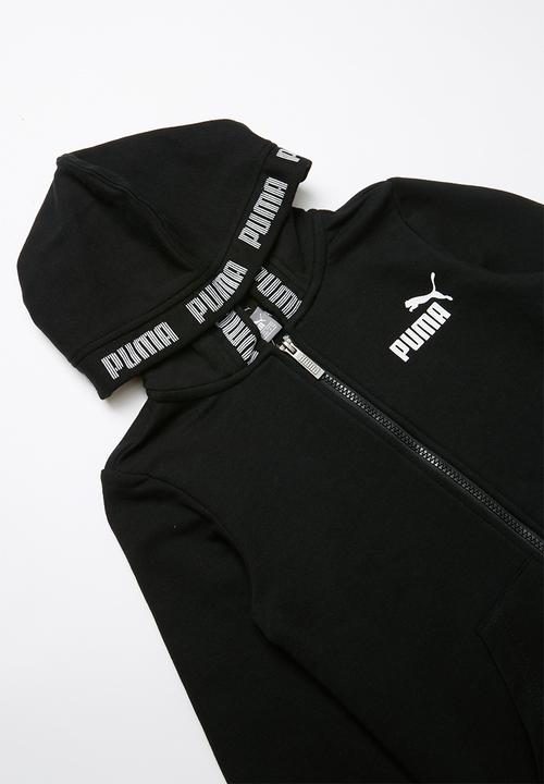 PUMA - Amplified hooded jacket - black
