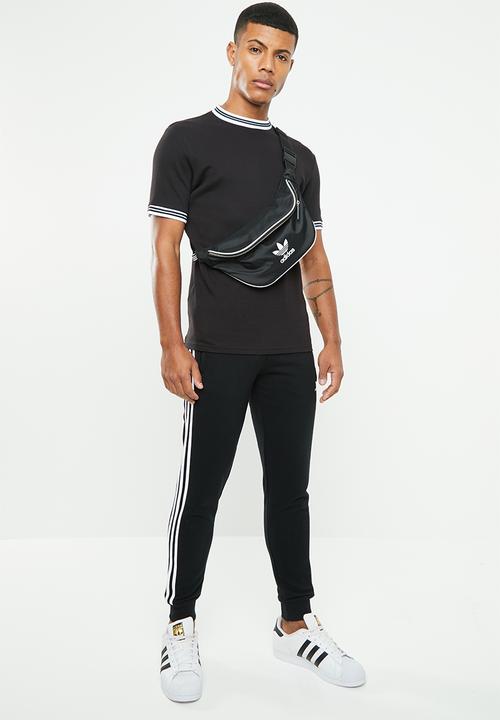 adidas Originals - 3-Stripes pant - black & white 