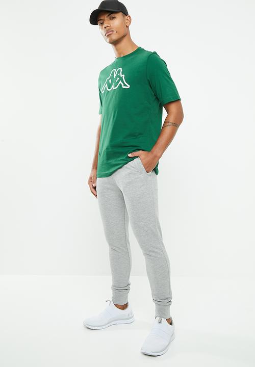 KAPPA - Logo cromen tee - green