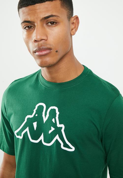 KAPPA - Logo cromen tee - green