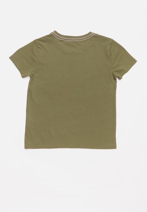 GUESS - Short sleeve bike tee - green