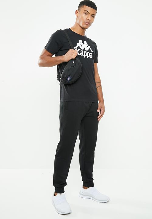 KAPPA - Authentic estessi slim tee - black
