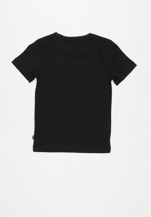 PUMA - ESS logo tee - black