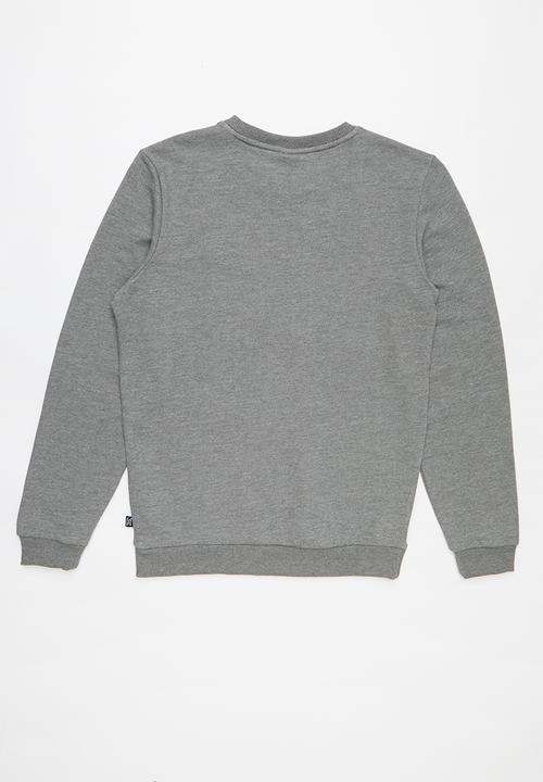 PUMA - Ess logo crew sweat - grey