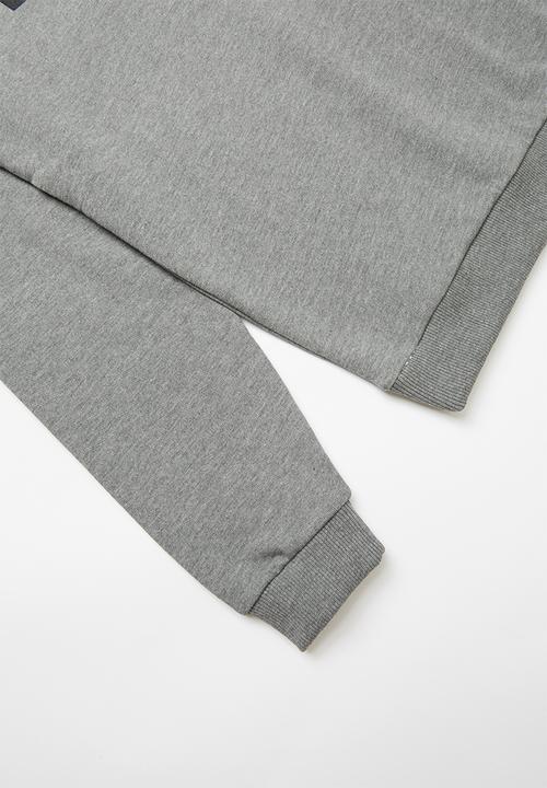 PUMA - Ess logo crew sweat - grey