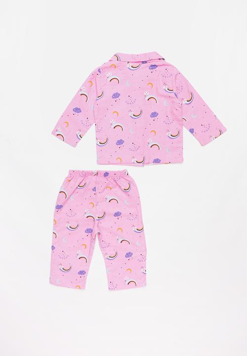 Pop Candy - Full flannel pyjamas - purple