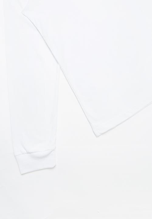 Vans - Vans classic long sleeve boys - white & black