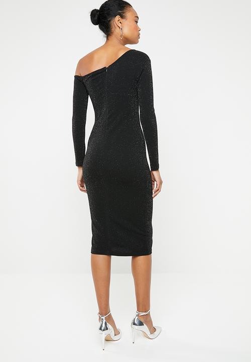 dailyfriday - One shoulder bodycon - black