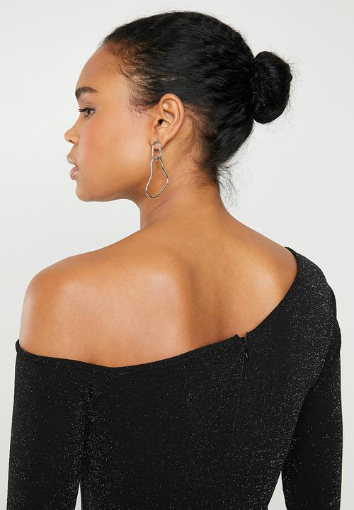 dailyfriday - One shoulder bodycon - black