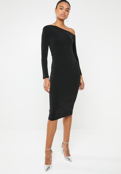 dailyfriday - One shoulder bodycon - black