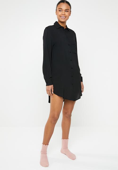Superbalist - Sleep shirt - black