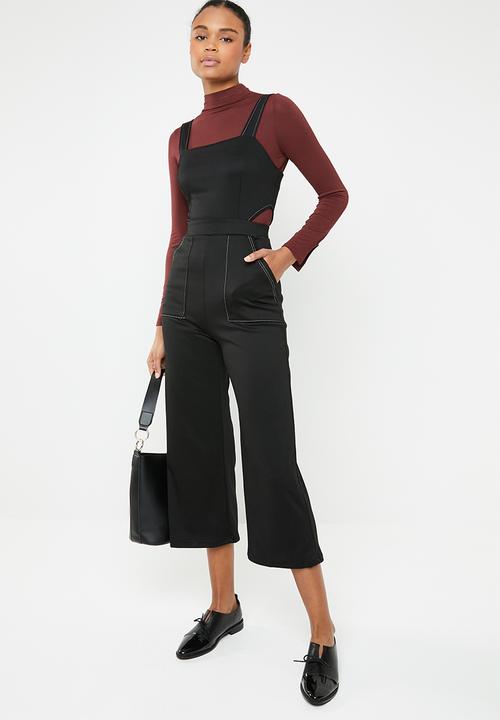 Superbalist - Funnel neck top - burgundy