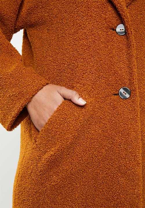 Superbalist - Teddy coat - rust