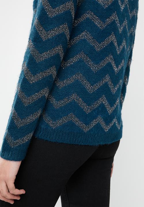 Vero Moda - Long sleeve knit - blue