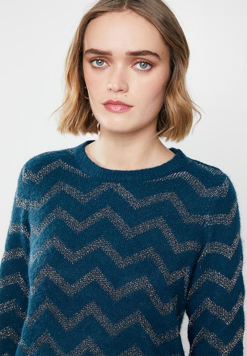 Vero Moda - Long sleeve knit - blue