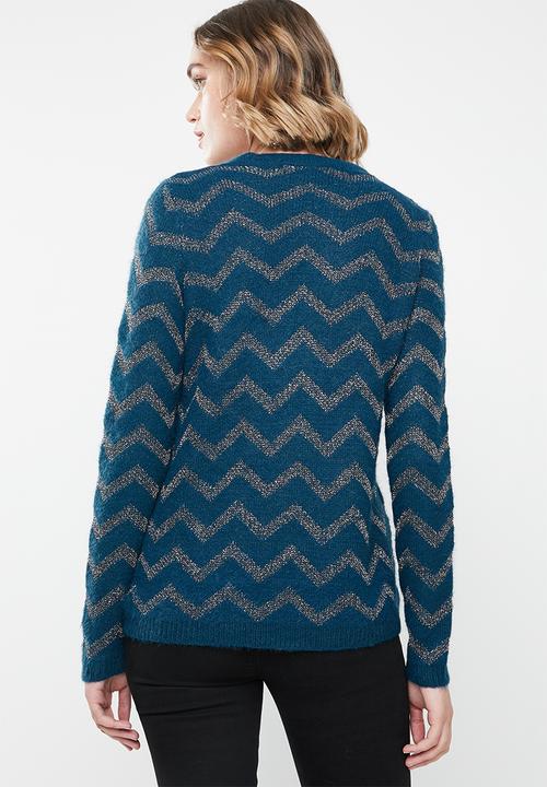 Vero Moda - Long sleeve knit - blue