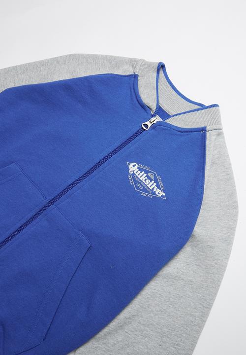 Quiksilver - Power slash bomber youth - grey & blue