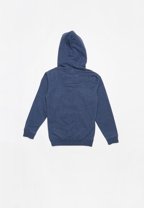 Quiksilver - Big logo hoodie youth - blue