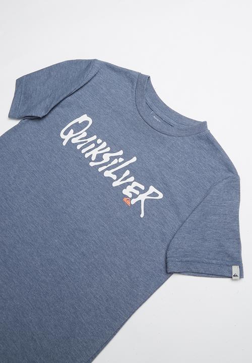 Quiksilver - Scriptural short sleeve youth - blue