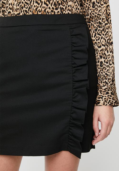 Vero Moda - Ylva short skirt - black