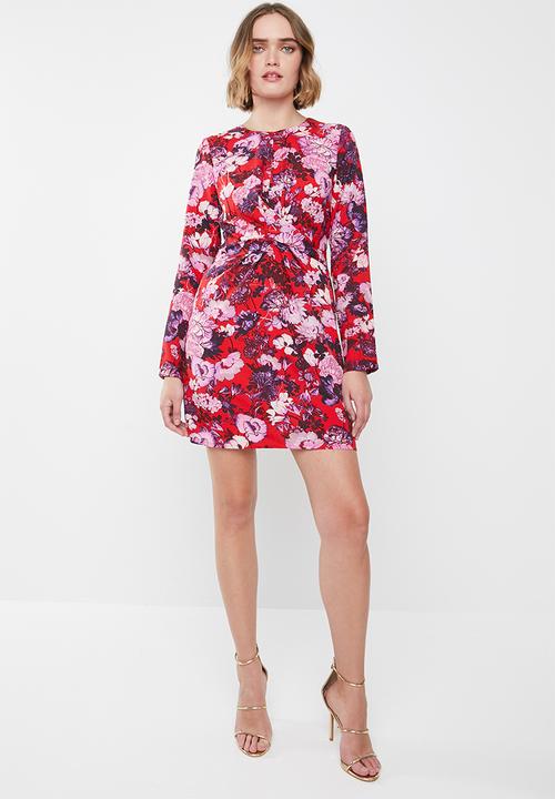 Marlene short dress - red