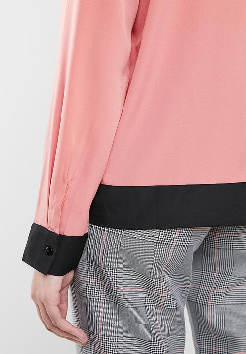 Vero Moda - Long sleeve midi top - peach