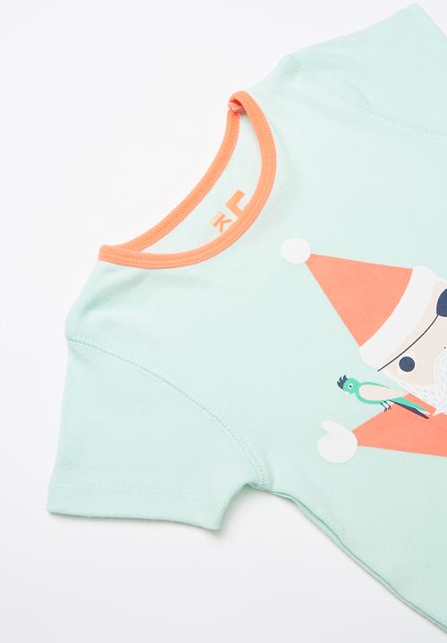 Cotton On - Joshua short sleeve pyjama set-  - multi 