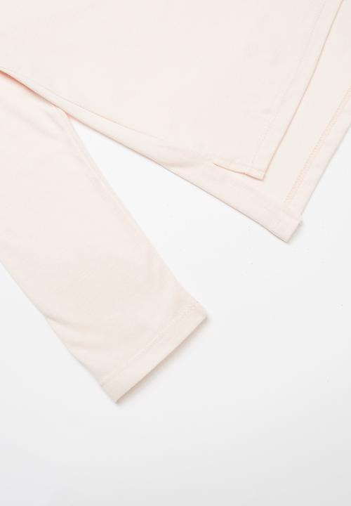 Roxy - Shape and shadow a long sleeve tee - pink