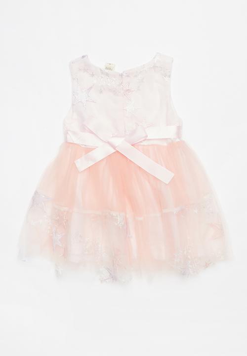Pop Candy - Printed flower dress - pink