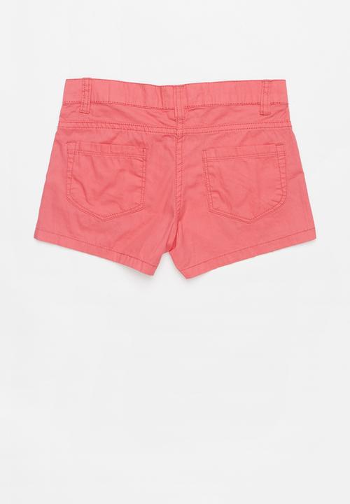 Pop Candy - Girls twill shorts - pink