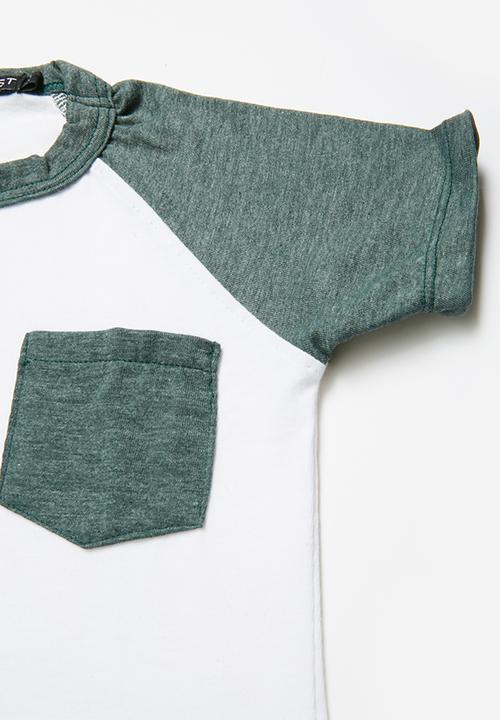 Superbalist - 2 pack raglan tee - multi 