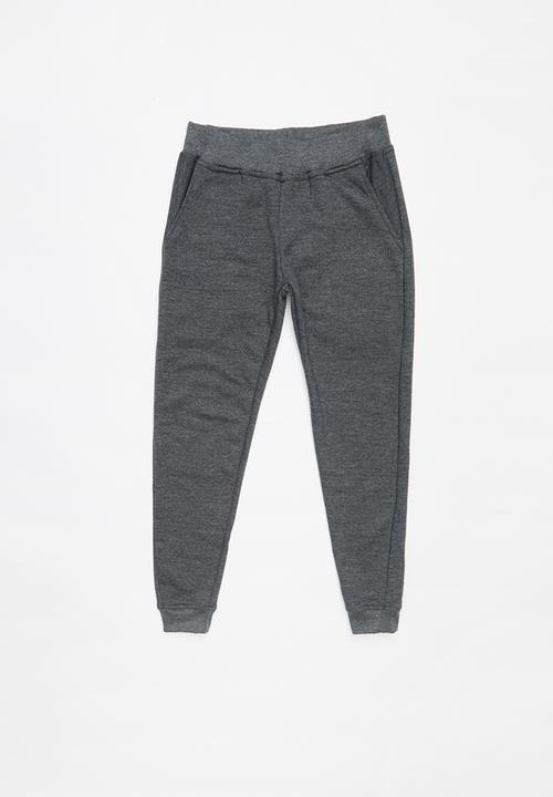 Rebel Republic - 2 Pack sweat pants - black & charcoal