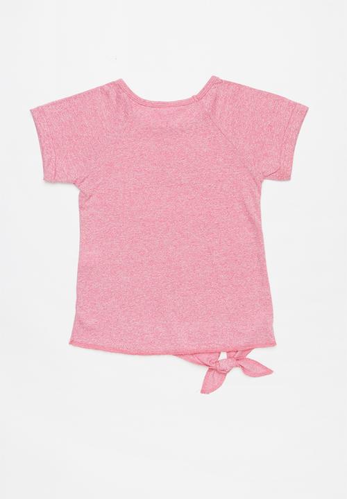 Rip Curl - Rainbow raglan - pink