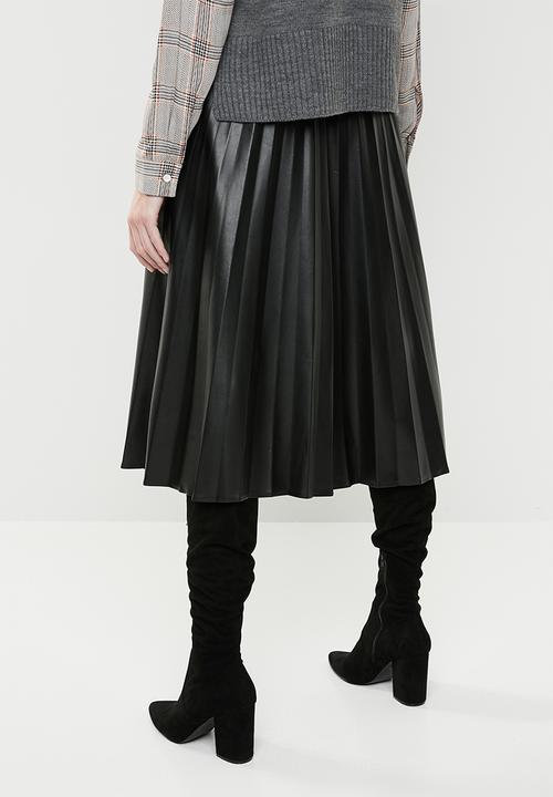 Superbalist - Pleated skirt - black
