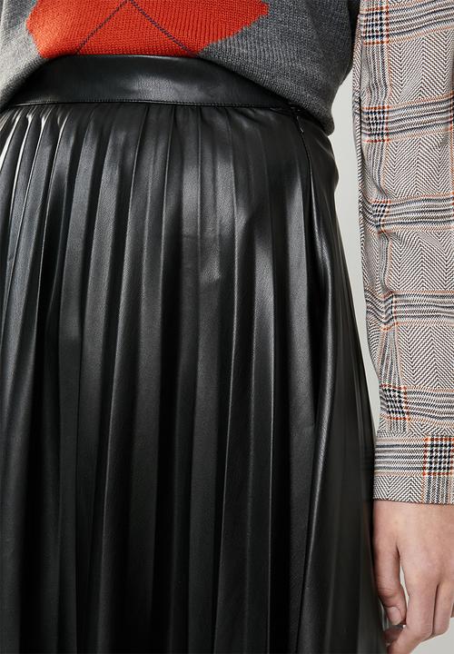 Superbalist - Pleated skirt - black