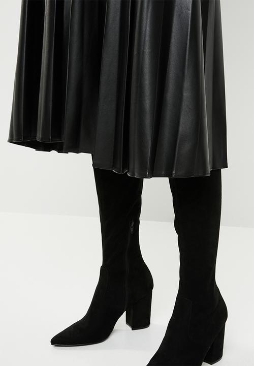 Superbalist - Pleated skirt - black