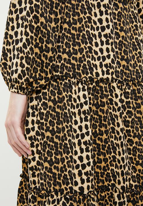 Vero Moda - Leo maxi dress - black & neutral