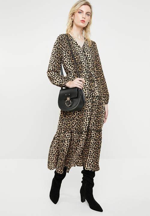 Vero Moda - Leo maxi dress - black & neutral