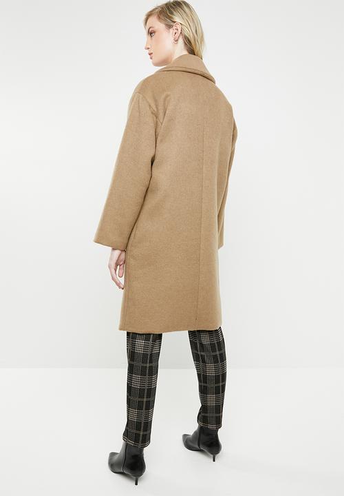 Superbalist - Melton coat - beige 