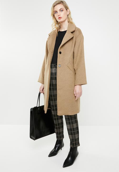 Superbalist - Melton coat - beige 