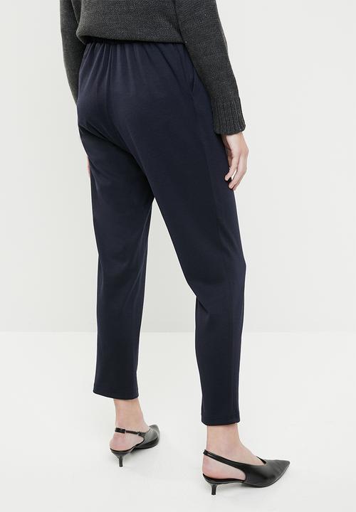 Superbalist - Button detail tapered trousers - navy 