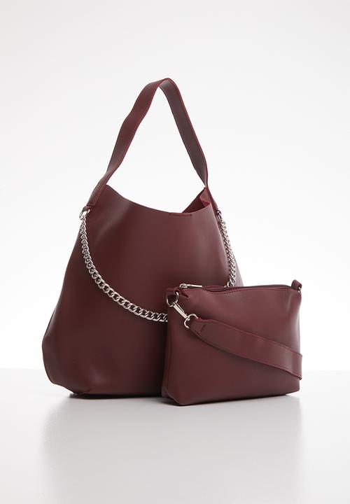 Superbalist - Asher tote bag - burgundy