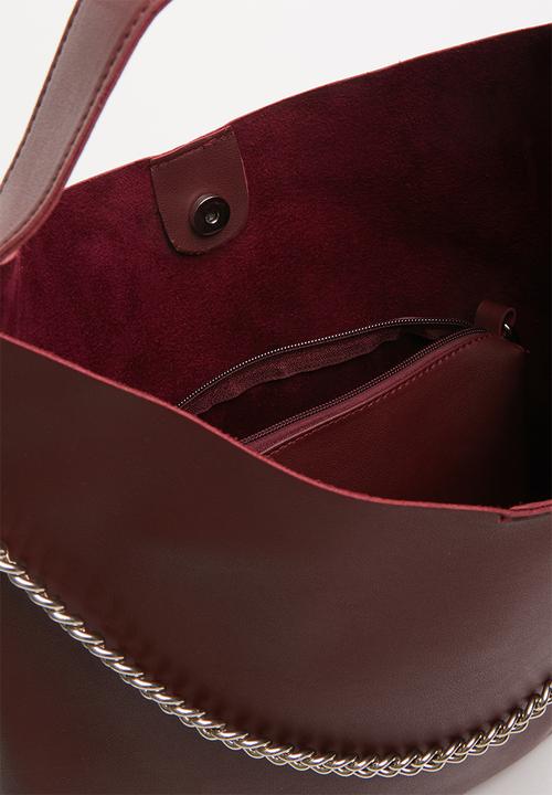 Superbalist - Asher tote bag - burgundy