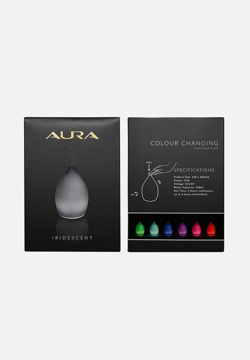 Aura - Iridescent diffuser - smoke