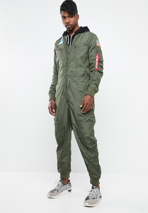 Alpha Industries - Nasa vintage flight suit - green